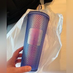 Disneyland x Starbucks Purple Iridescent Studded Venti Tumbler